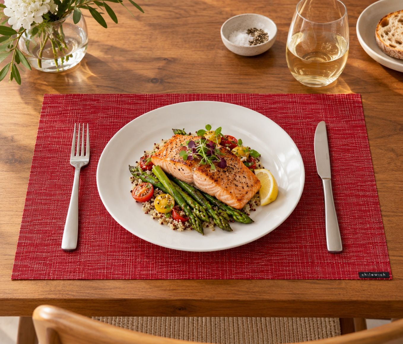 Chilewich Red Woven Placemat, photo 2