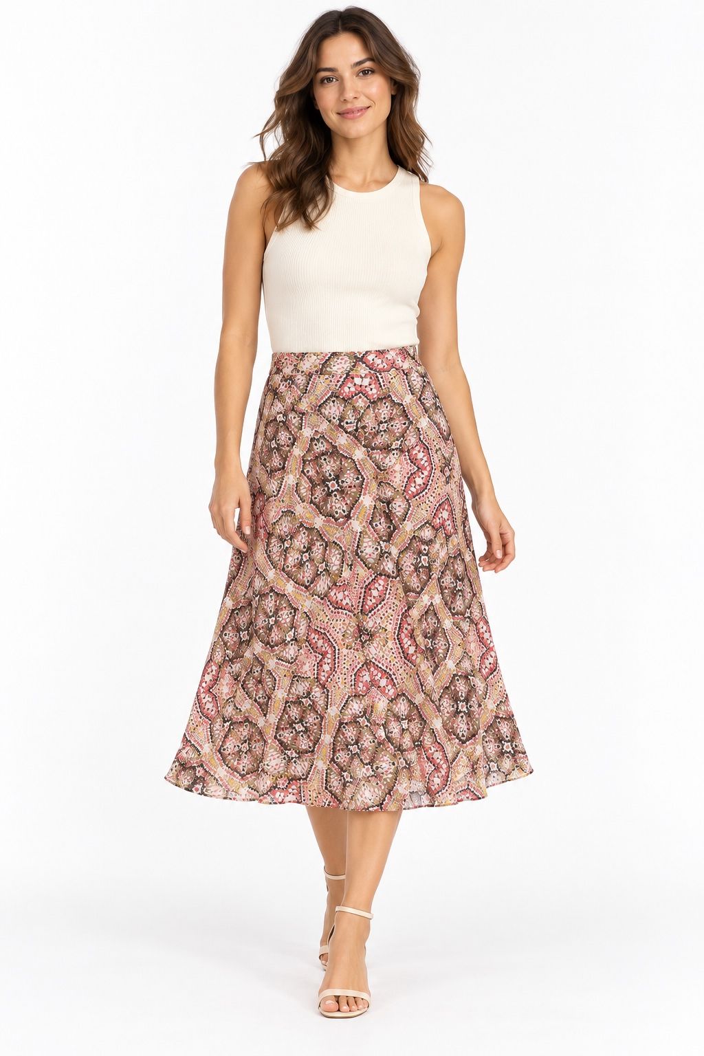 Armand Thiery Geometric Print Midi Skirt, photo 2