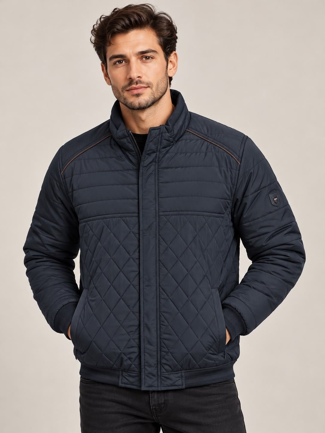 ZPJ Garments Men’s Quilted Puffer Jacket