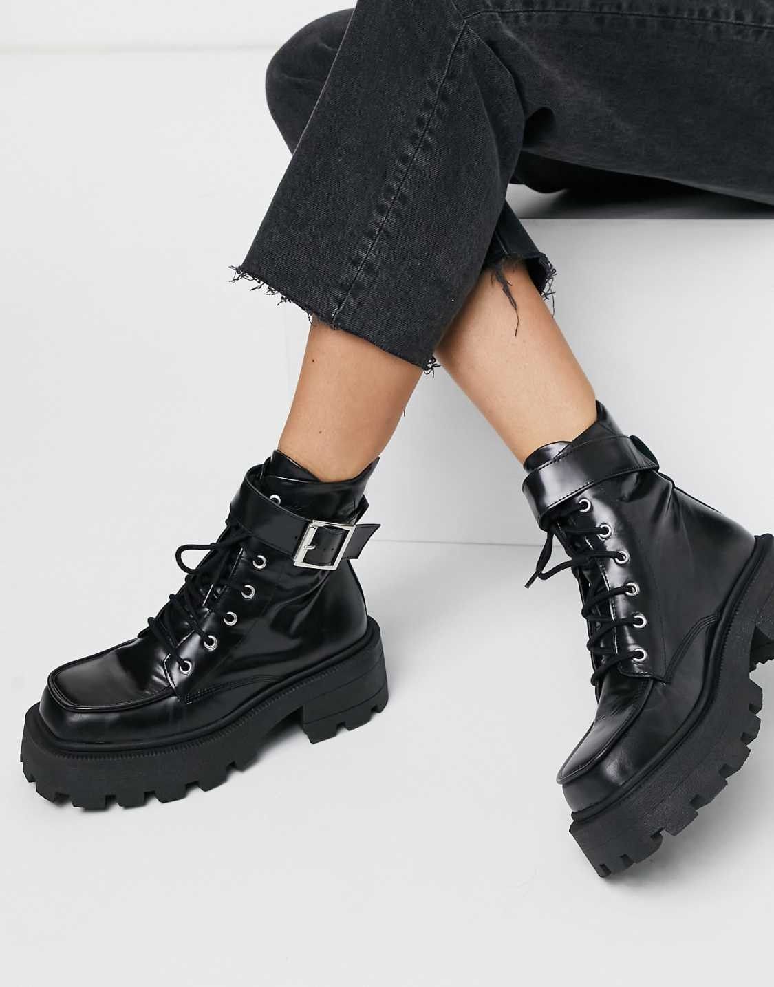 ASOS DESIGN - Acute - Bottines chunky ‏