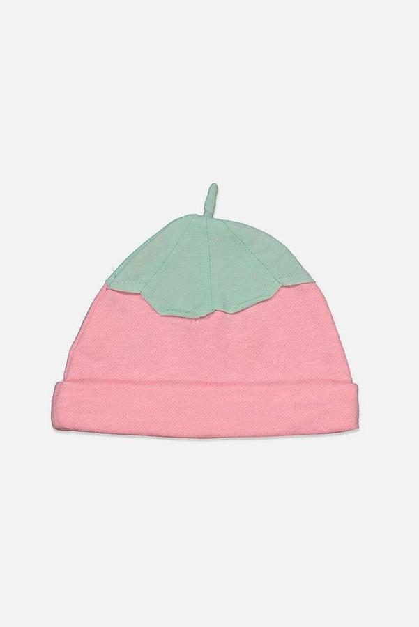 First Impressions Baby Girls Strawberry Hat, Pink Glaze 0-6 Months New With Tags