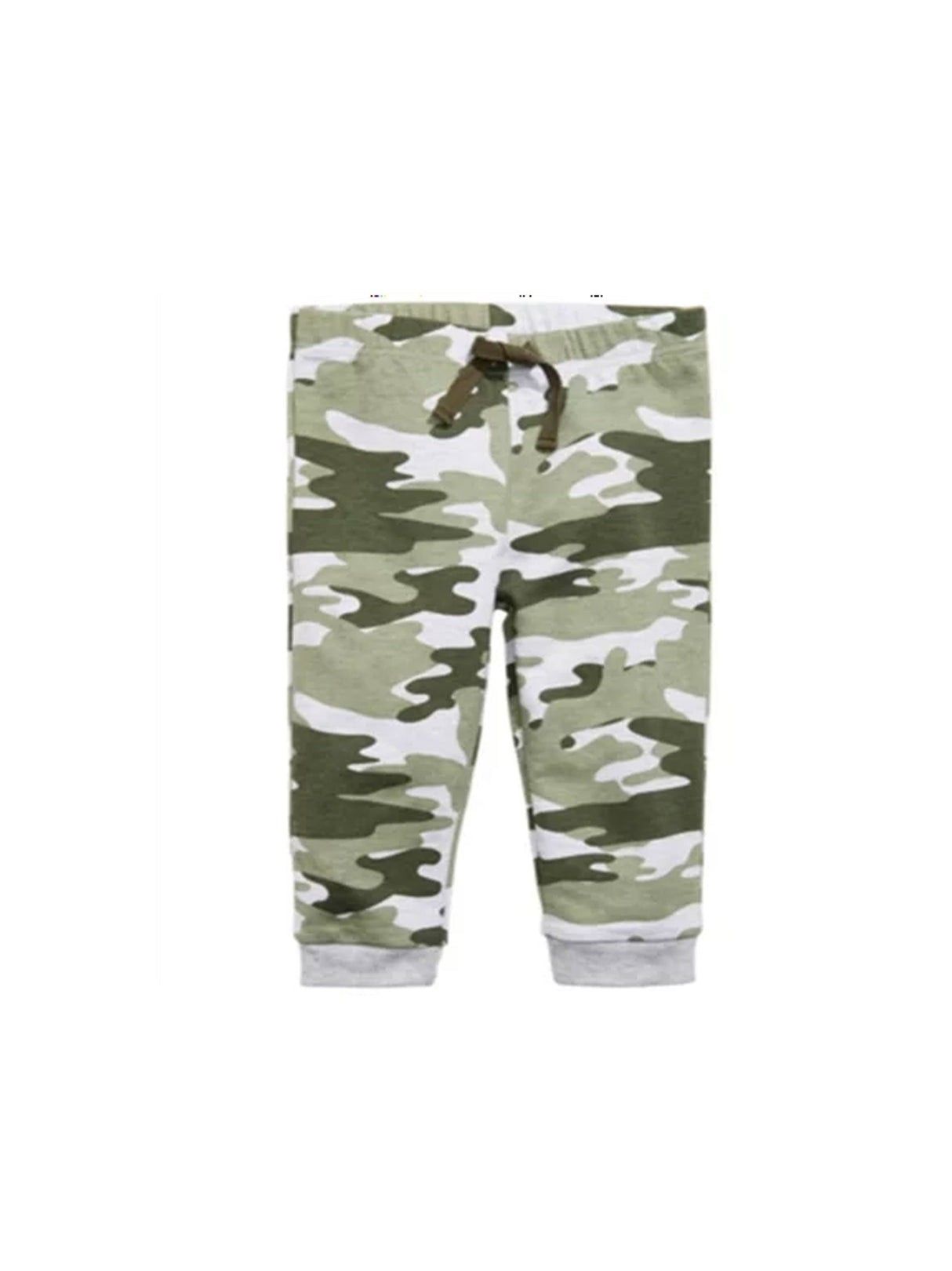 First impression Kids Boy Camo Jogger Pant,Multi