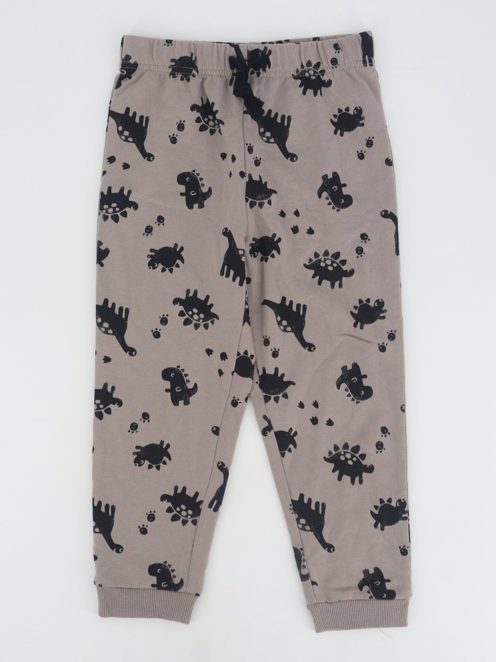 First impression Kids Boy's Graphic Printed Pants,Grey