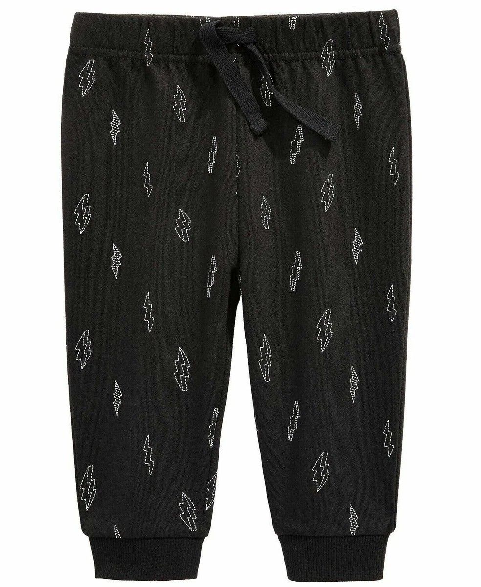 FIRST IMPRESSIONS - Baby Boys Lightning Bolt Joggers, photo 2