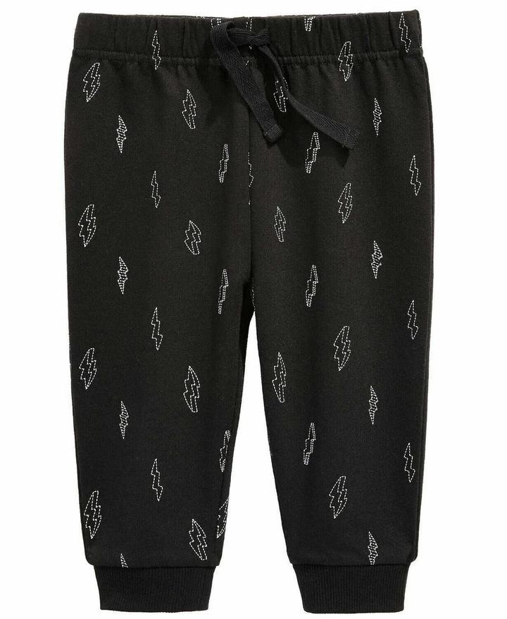 FIRST IMPRESSIONS - Baby Boys Lightning Bolt Joggers, photo 2