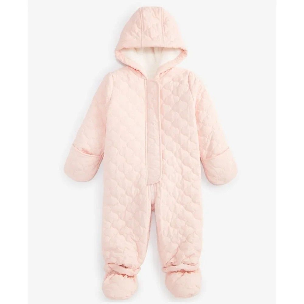 First Impressions Hooded Quilted Snowsuit