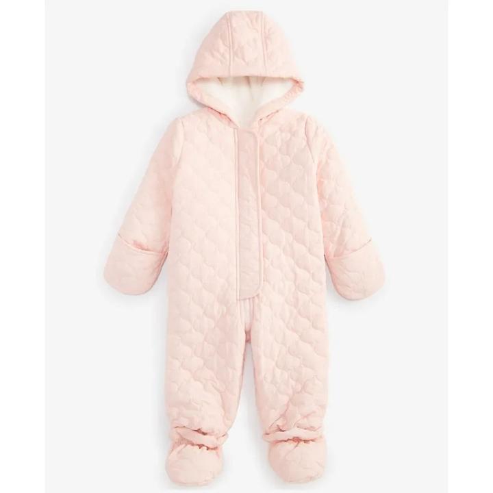 First Impressions Hooded Quilted Snowsuit