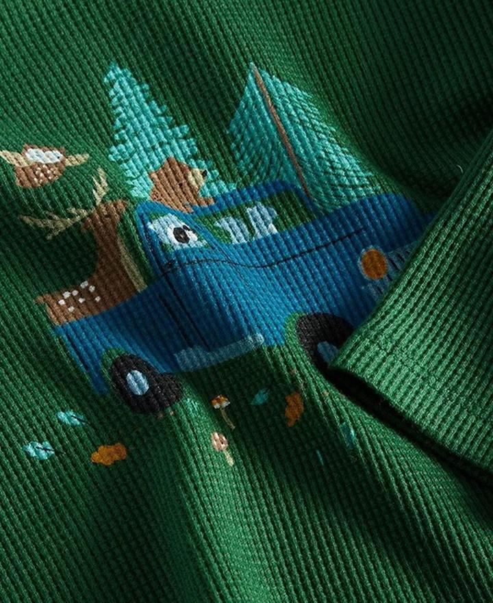 First Impressions Baby Boys Woodland Truck Shirt, photo 2