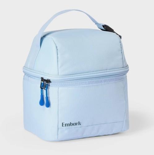 Dual Compartment Classic Molded Lunch Bag 8.5 Inches - Embark