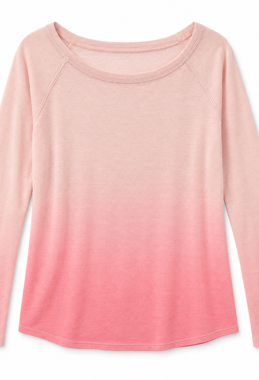 Epic Threads Women’s Pink Ombré Lightweight Knit Top