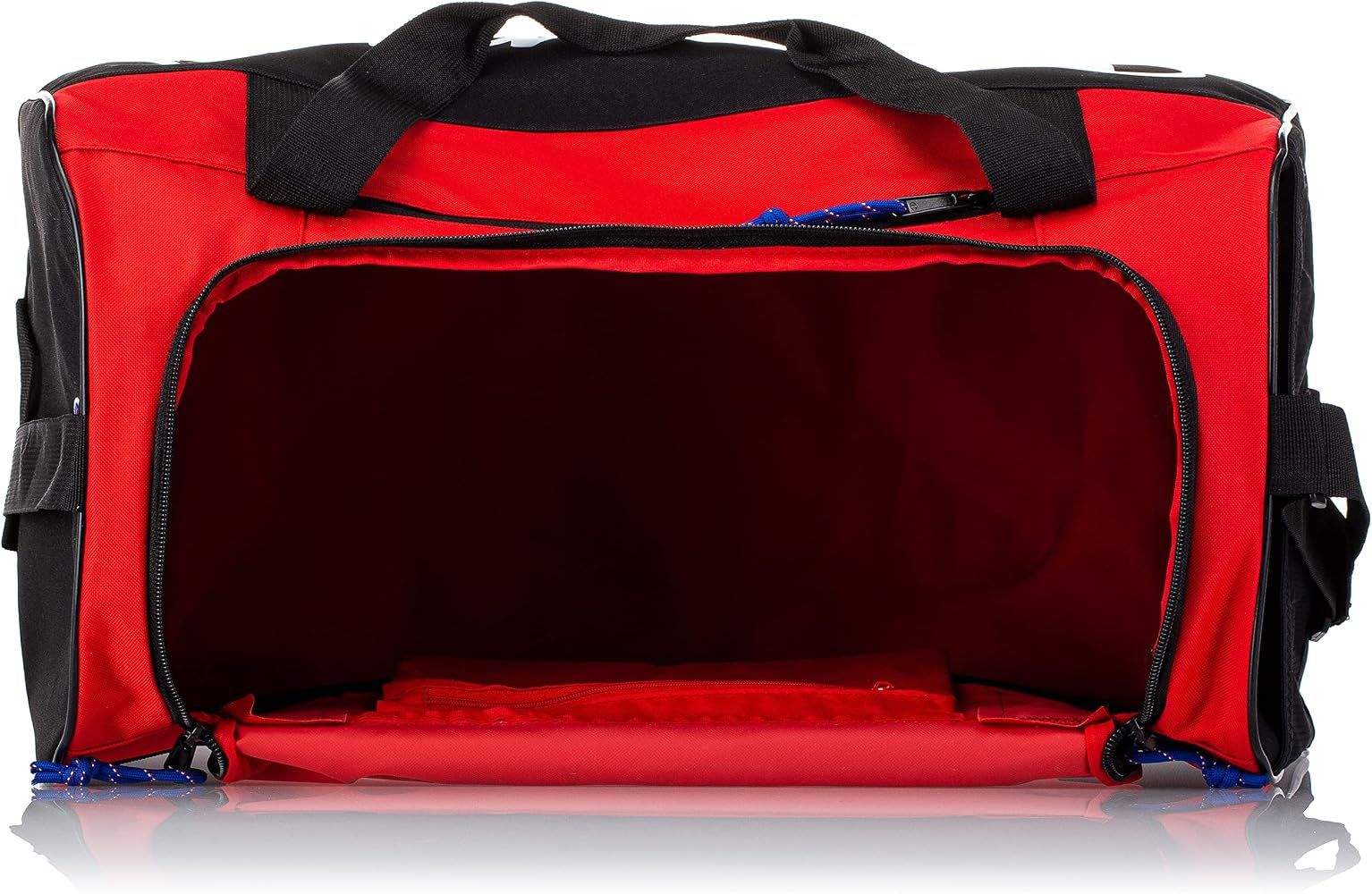 Champion Duffel Bag – Red & Black