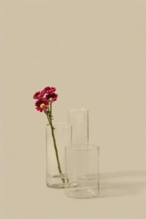 مزهرية زجاجية ليفارنو، 10 × 23 سم, photo 2