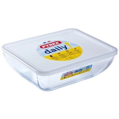 Pyrex Daily Rectangular Glass Dish 2.3 L