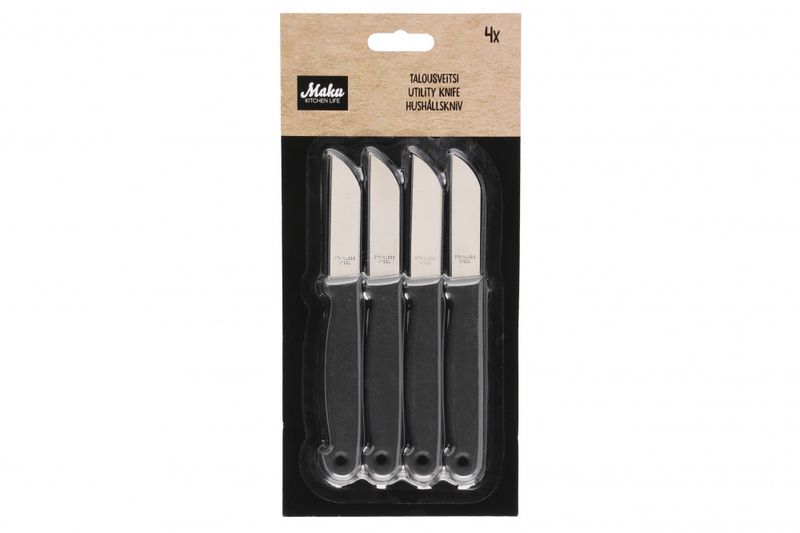 Maku Stainless Steel Fruit Knife Set, 4-Pack, photo 3