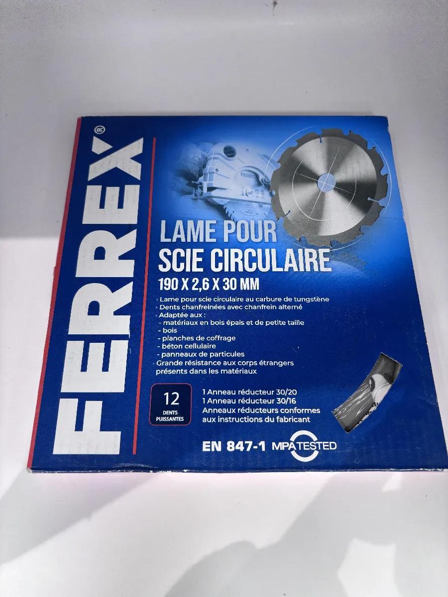 Ferrex lame de scie 25.4/20/16MM