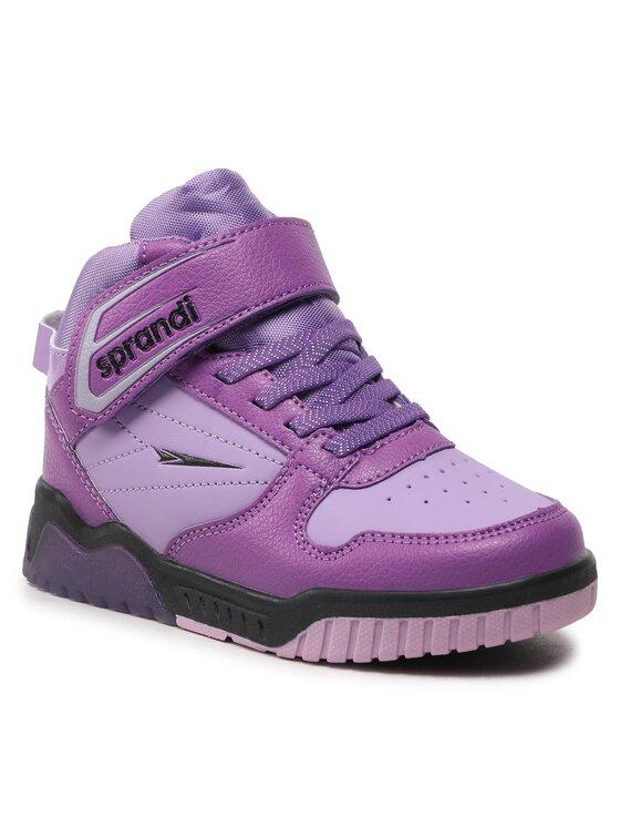 Sprandi Girls’ High-Top Sneakers CP76-22756(IV)DZ, Purple