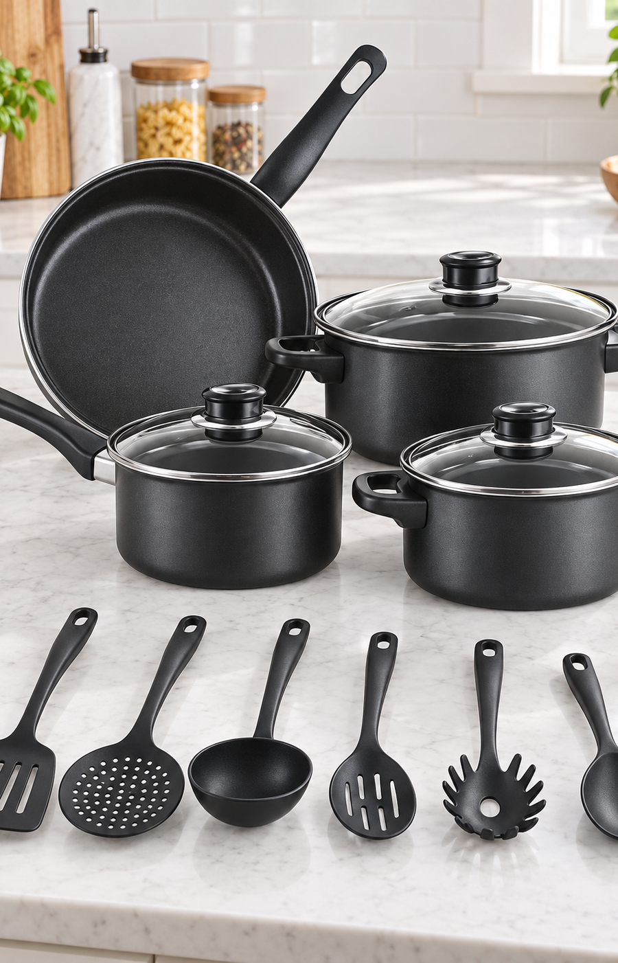 13 Pieces Non-Stick Cookware Set