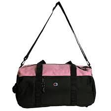 Champion Duffel Bag – Black & Pink