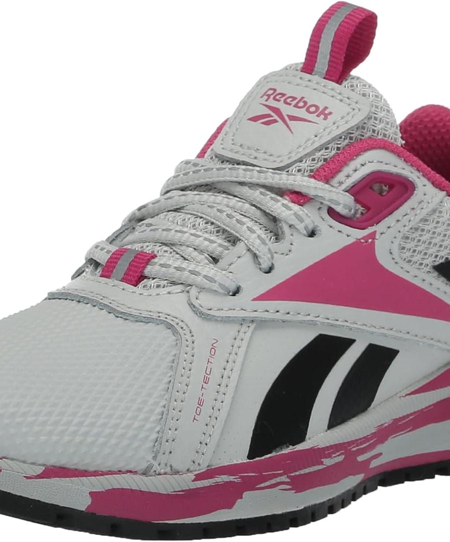 Reebok Durable XT Girls’ Sneakers, Steely Fog/Pink/Black