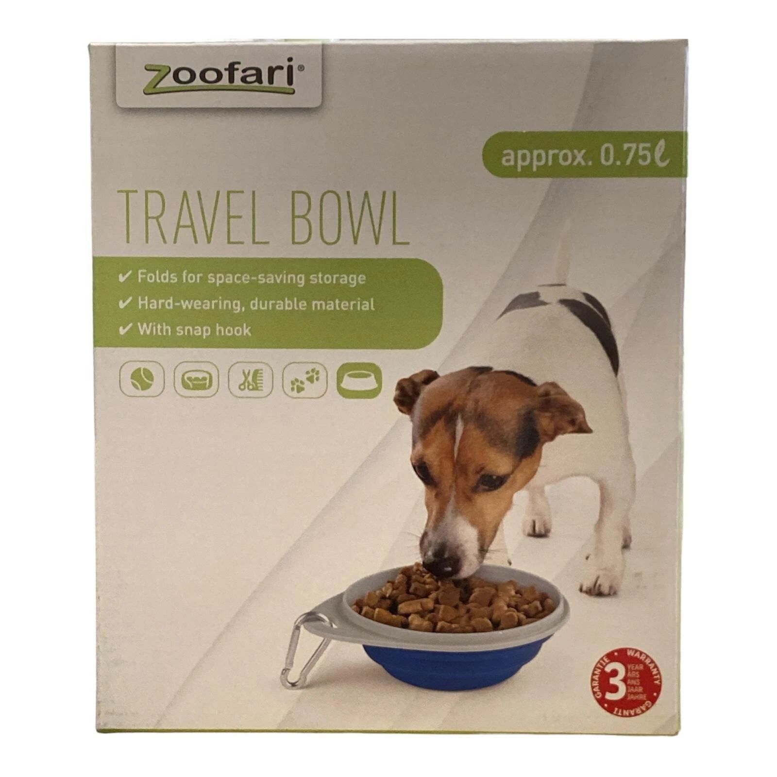 وعاء سفر قابل للطي Zoofari — حوالي 0.75 لتر, photo 3