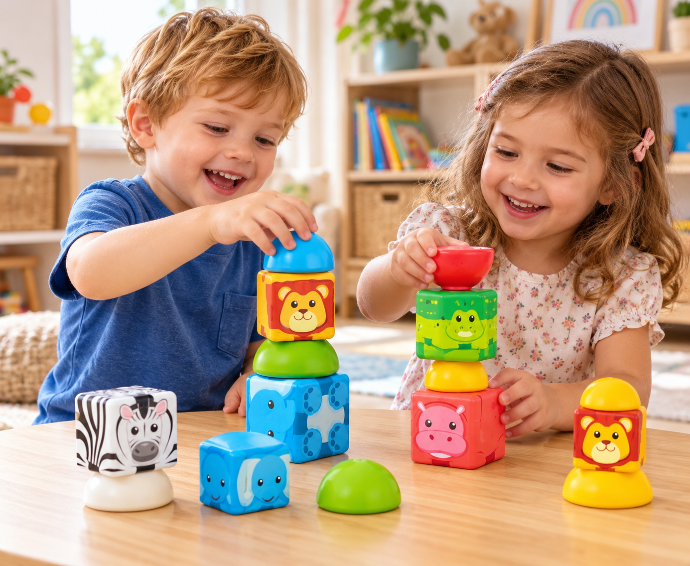 Magicube Stacking Safari Magnetic Cubes, photo 2