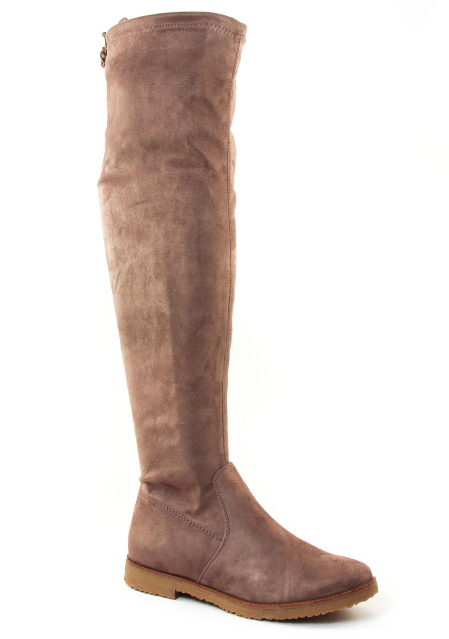 Marco Tozzi Over-the-Knee Boots Taupe