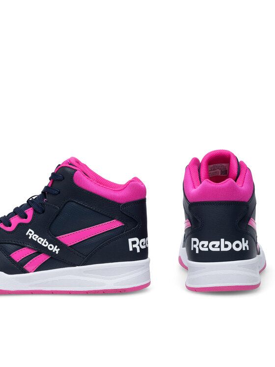 Reebok BB4500 Court Kids’ High-Top Sneakers 100033481K, Navy, photo 3