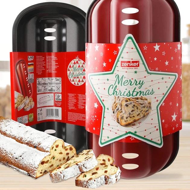 Zenker Sparkling Christmas Stollenbackform 31 cm (6004)