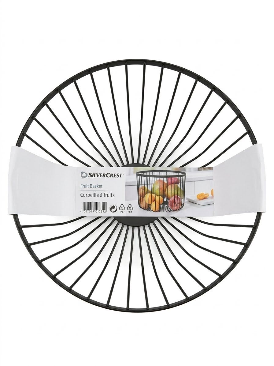 SilverCrest Fruit Basket – Black