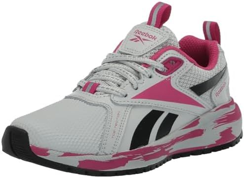 Reebok Durable XT Girls’ Sneakers, Steely Fog/Pink/Black, photo 2