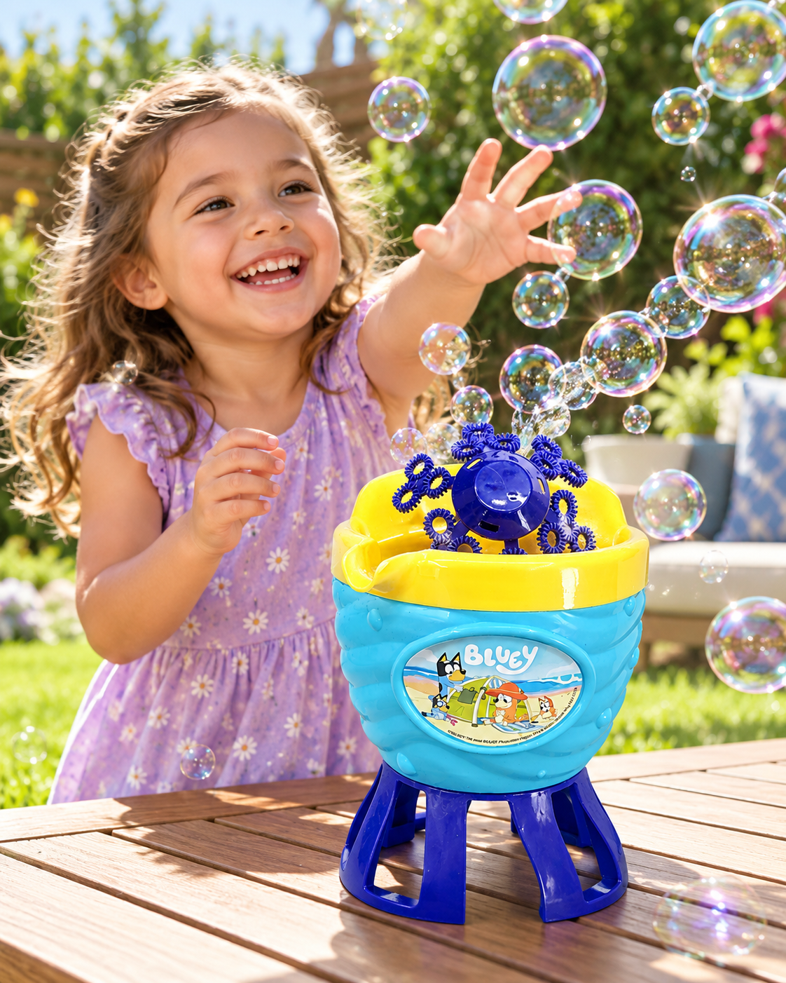 Bluey Bubble Fountain, photo 2