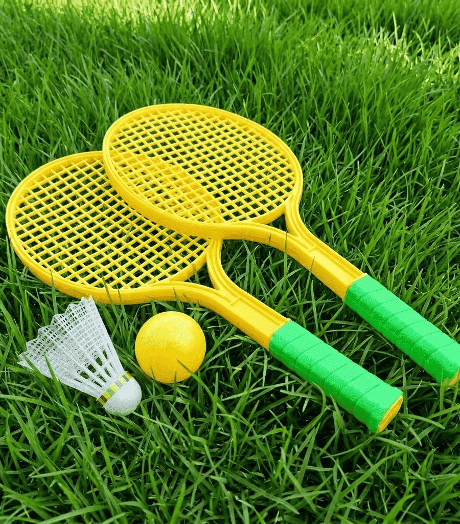Paddle Ball & Shuttlecock Set