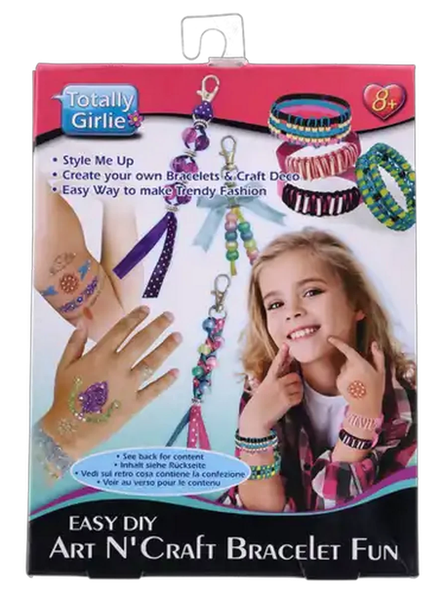 Totally Girlie Art N' Craft Bracelet Set (Type May Vary)