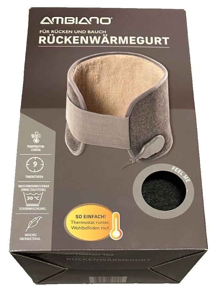 Ambiano Back & Abdominal Heating Belt, photo 2