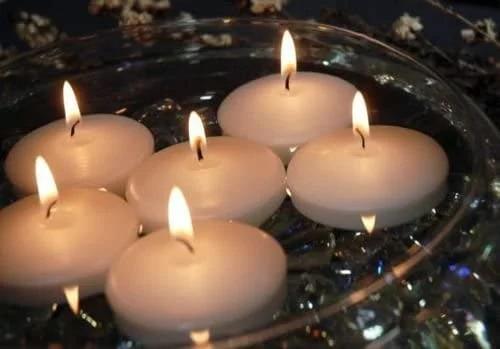 floating candle (schwimmkerzen) — view 1 of 2
