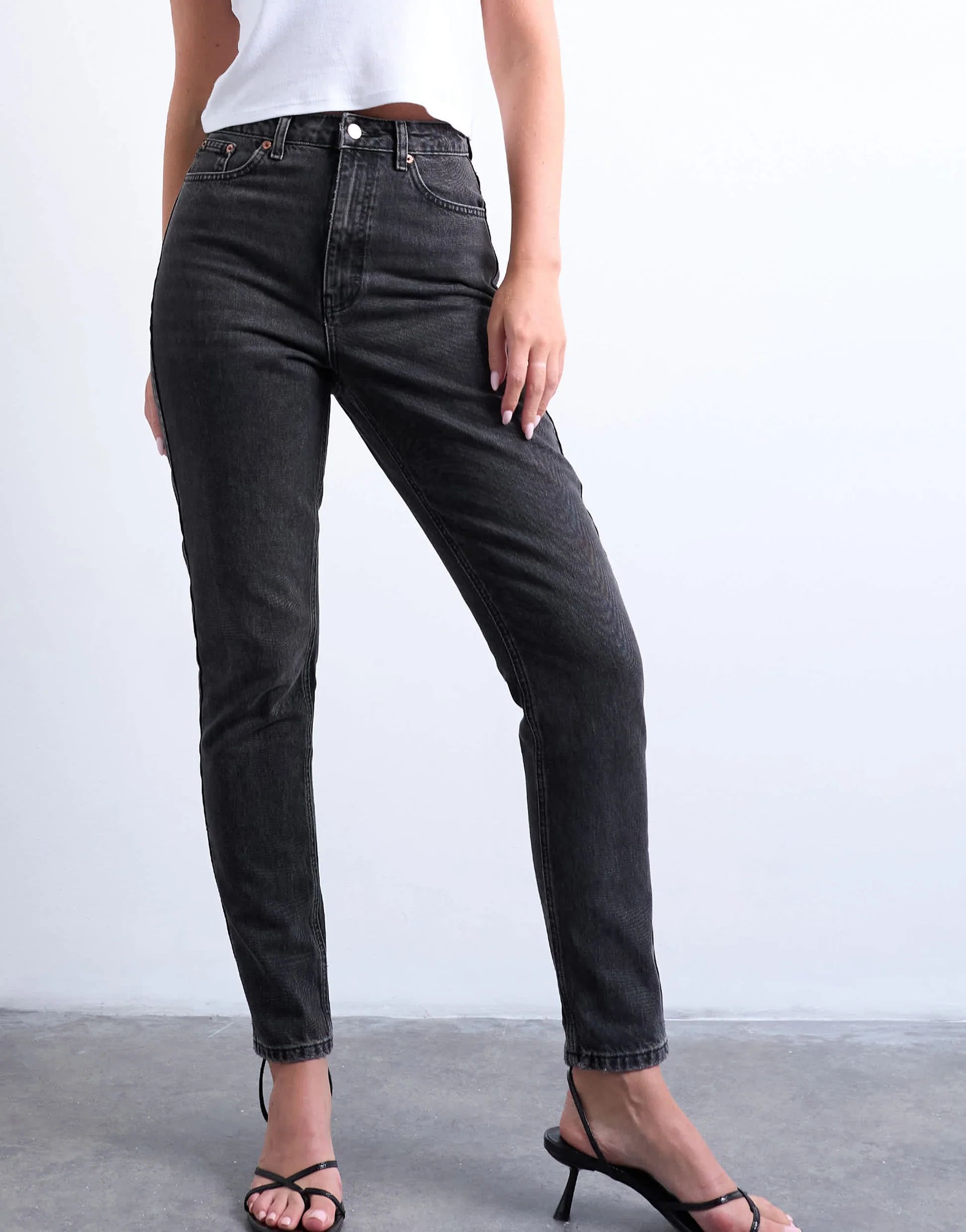 بنطلون جينز نسائي Topshop – أسود, photo 2