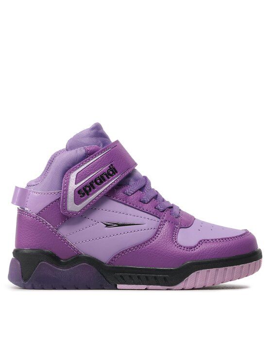 Sprandi Girls’ High-Top Sneakers CP76-22756(IV)DZ, Purple, photo 2