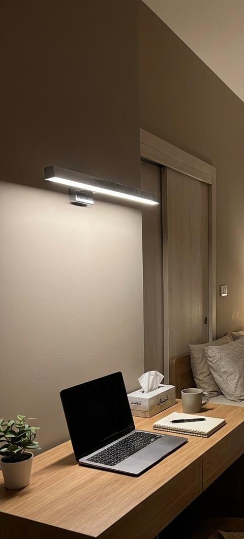 LIVARNO home LED Mirror Lamp 30 cm, 4 W, 4000 K, Chrome, photo 2