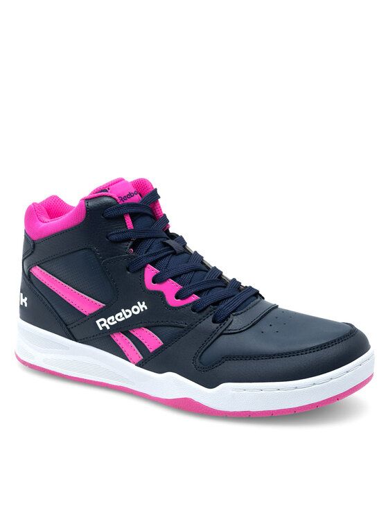 Reebok BB4500 Court Kids’ High-Top Sneakers 100033481K, Navy, photo 2