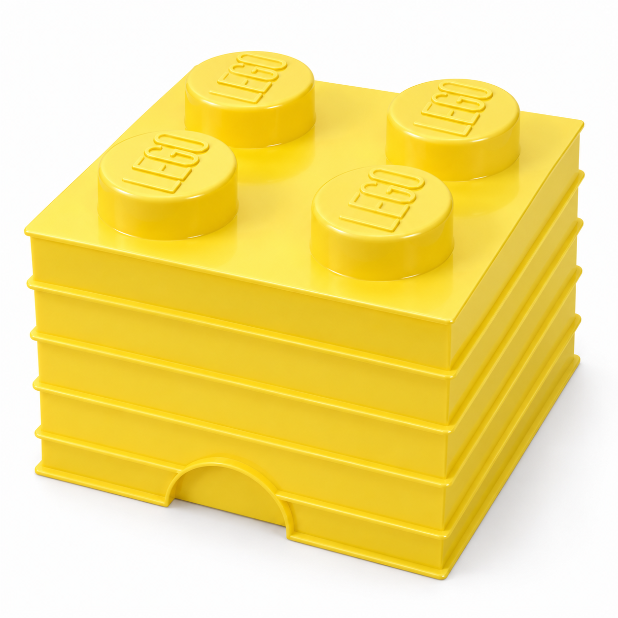 LEGO Storage Brick 4 – Yellow