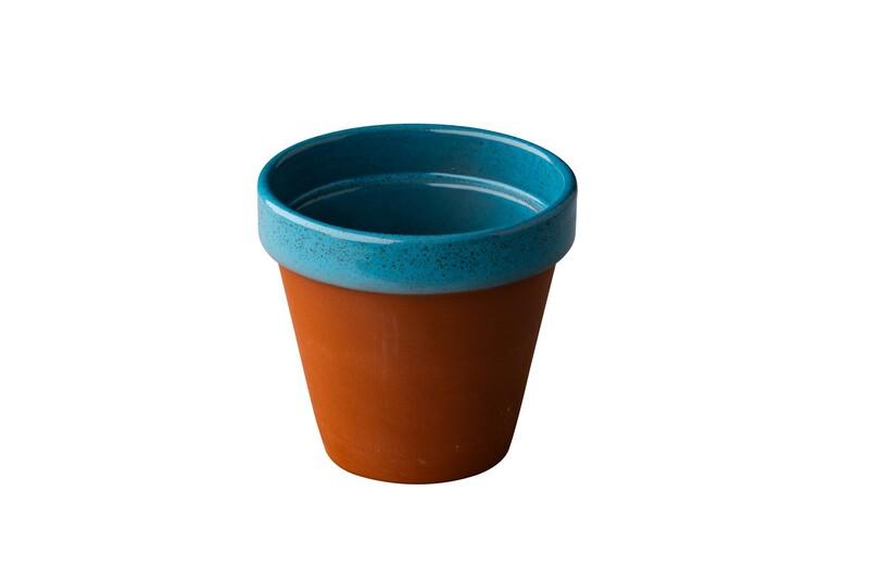 Graupera Stoneheart Pot 10x9cm Blue