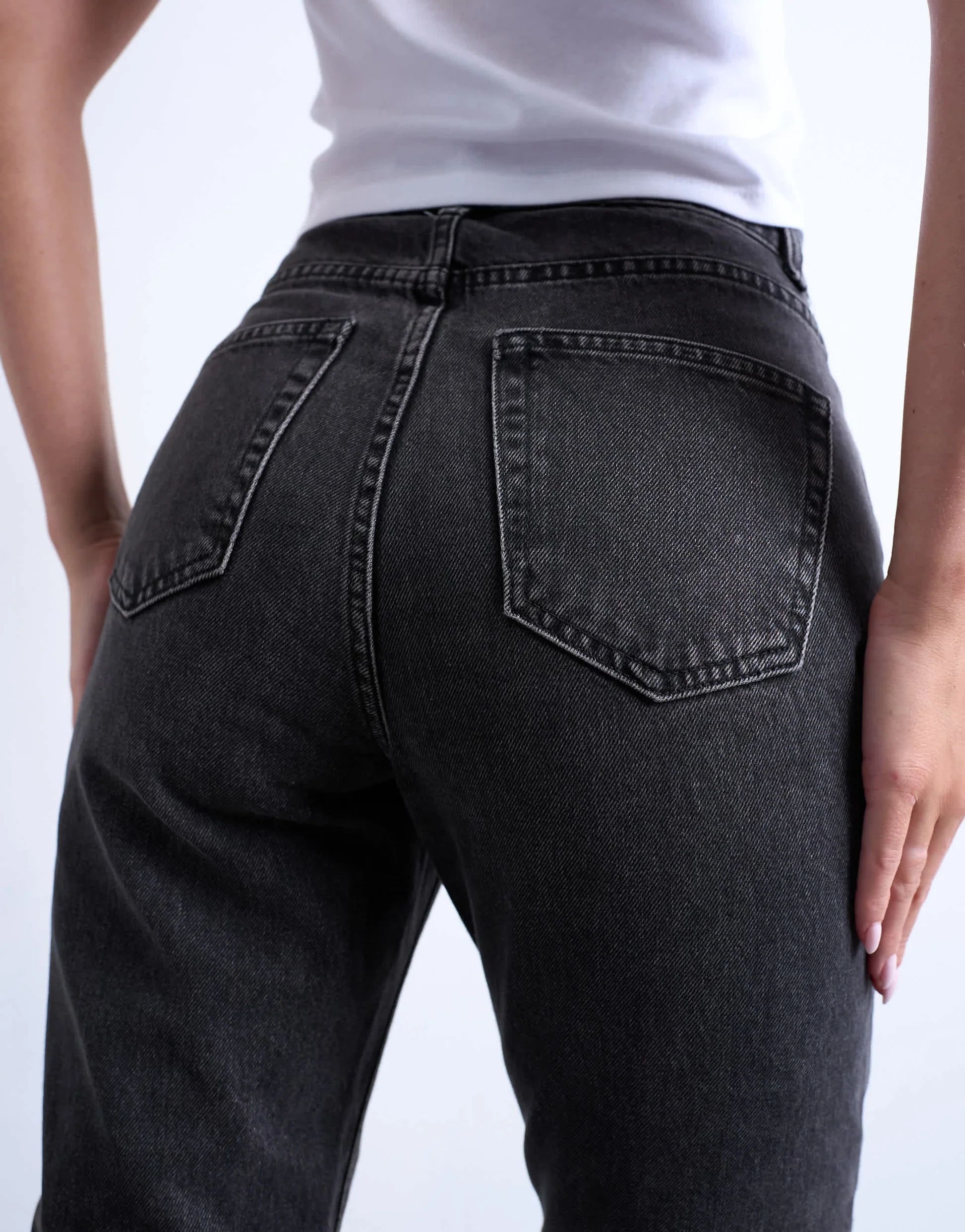 بنطلون جينز نسائي Topshop – أسود, photo 5