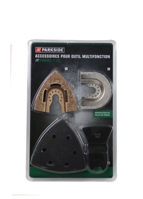 Parkside PMFWZ 3 C3 – Multi-Tool Accessory Set