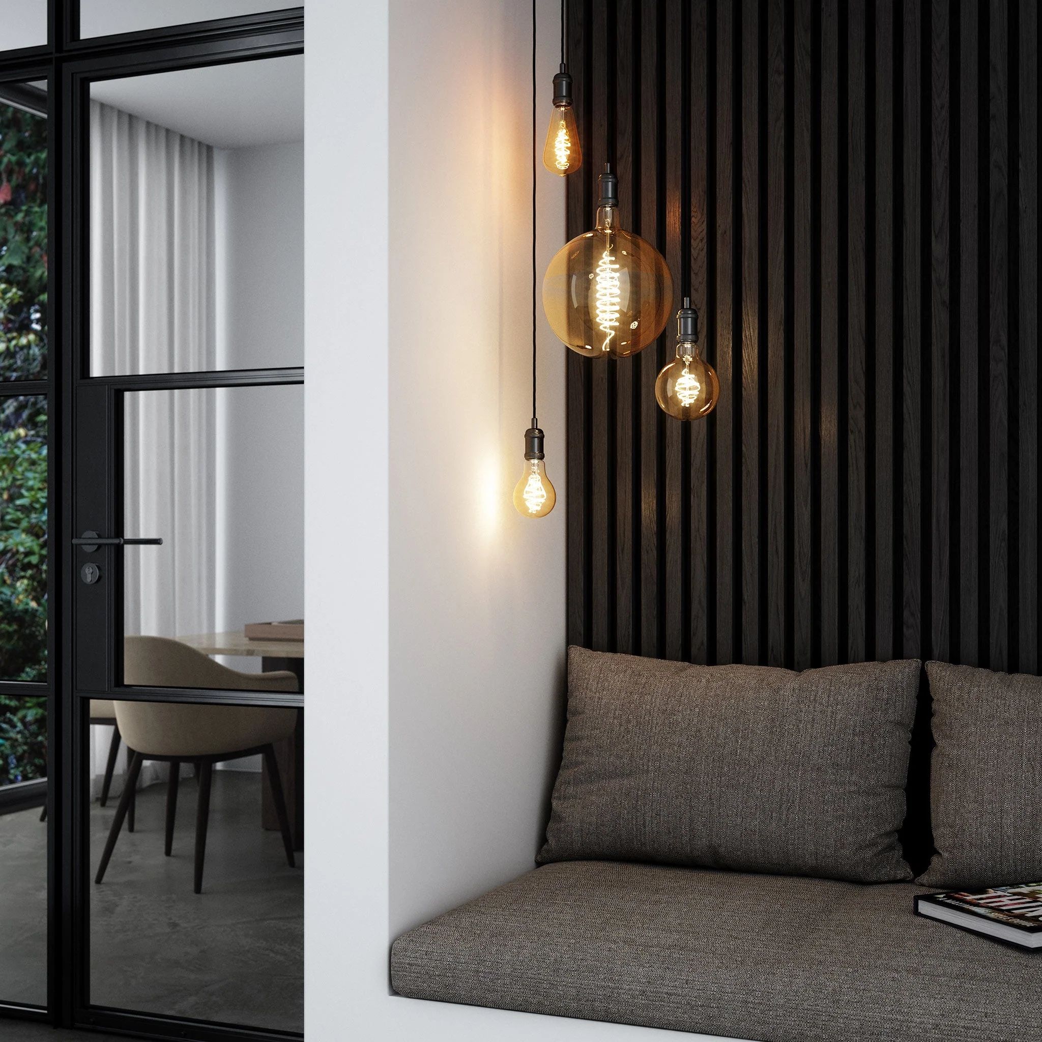 لمبة Smart Deco Standard E27، ‏380 لومن، كهرماني, photo 6
