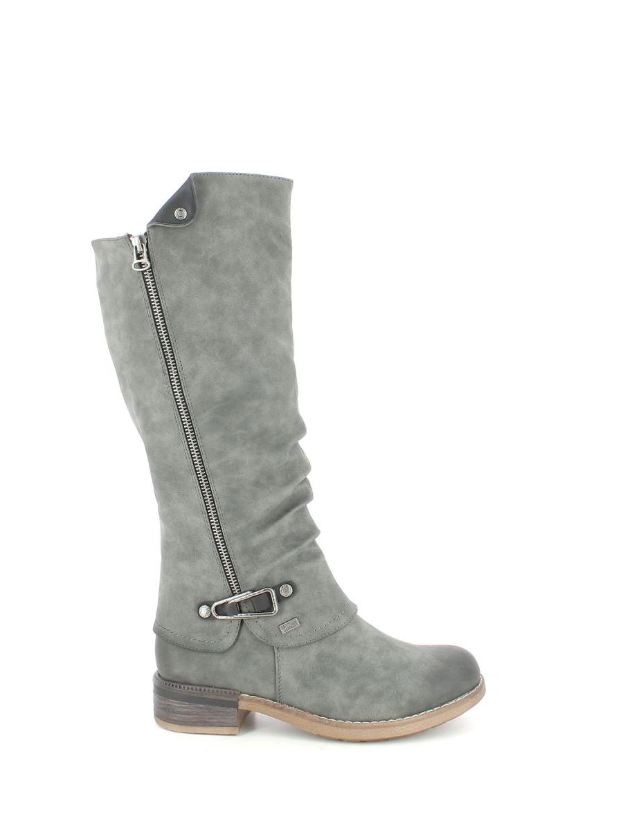 Rieker Morelia TEX Women’s Knee-High Boots 94652-45, Grey