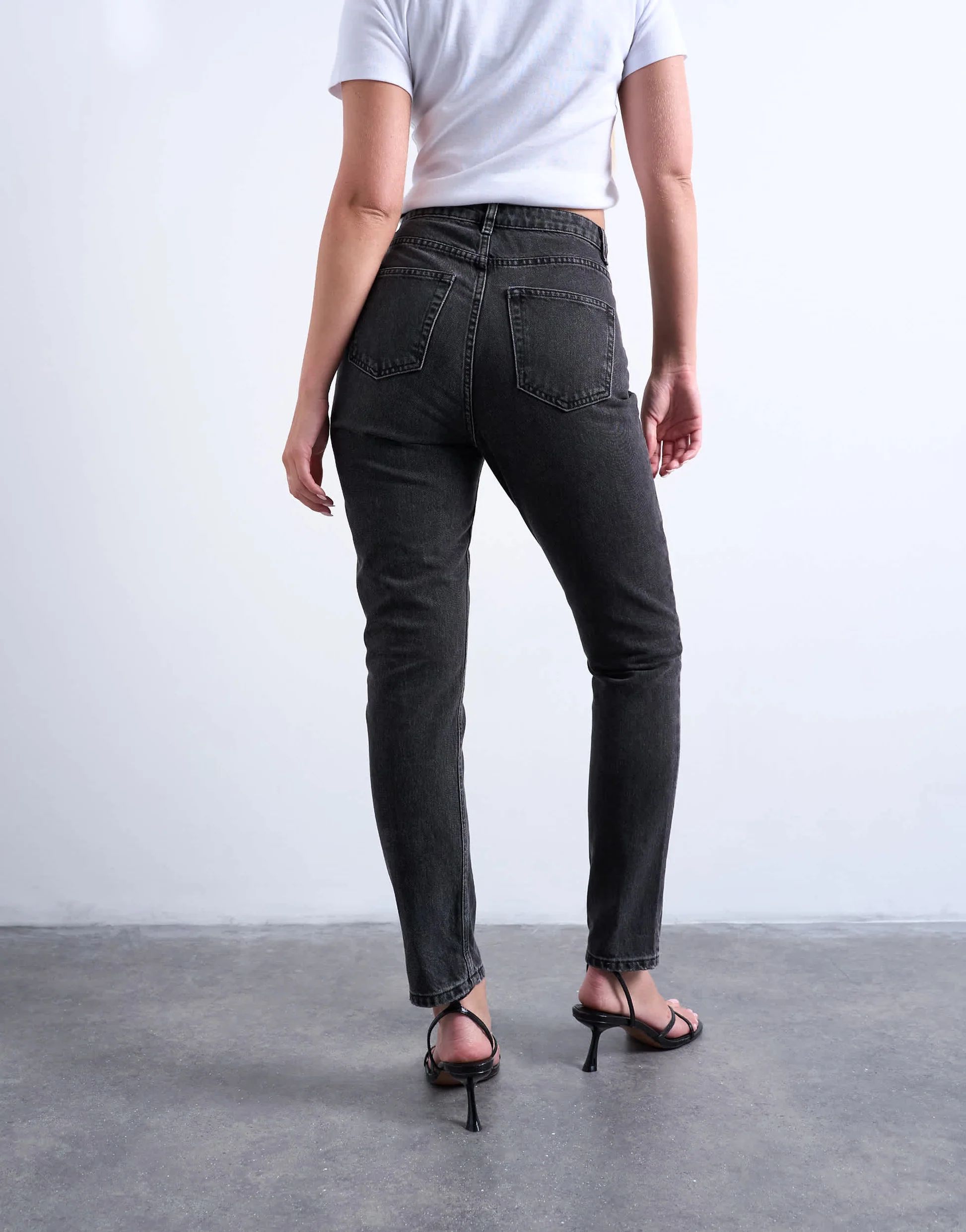بنطلون جينز نسائي Topshop – أسود, photo 3