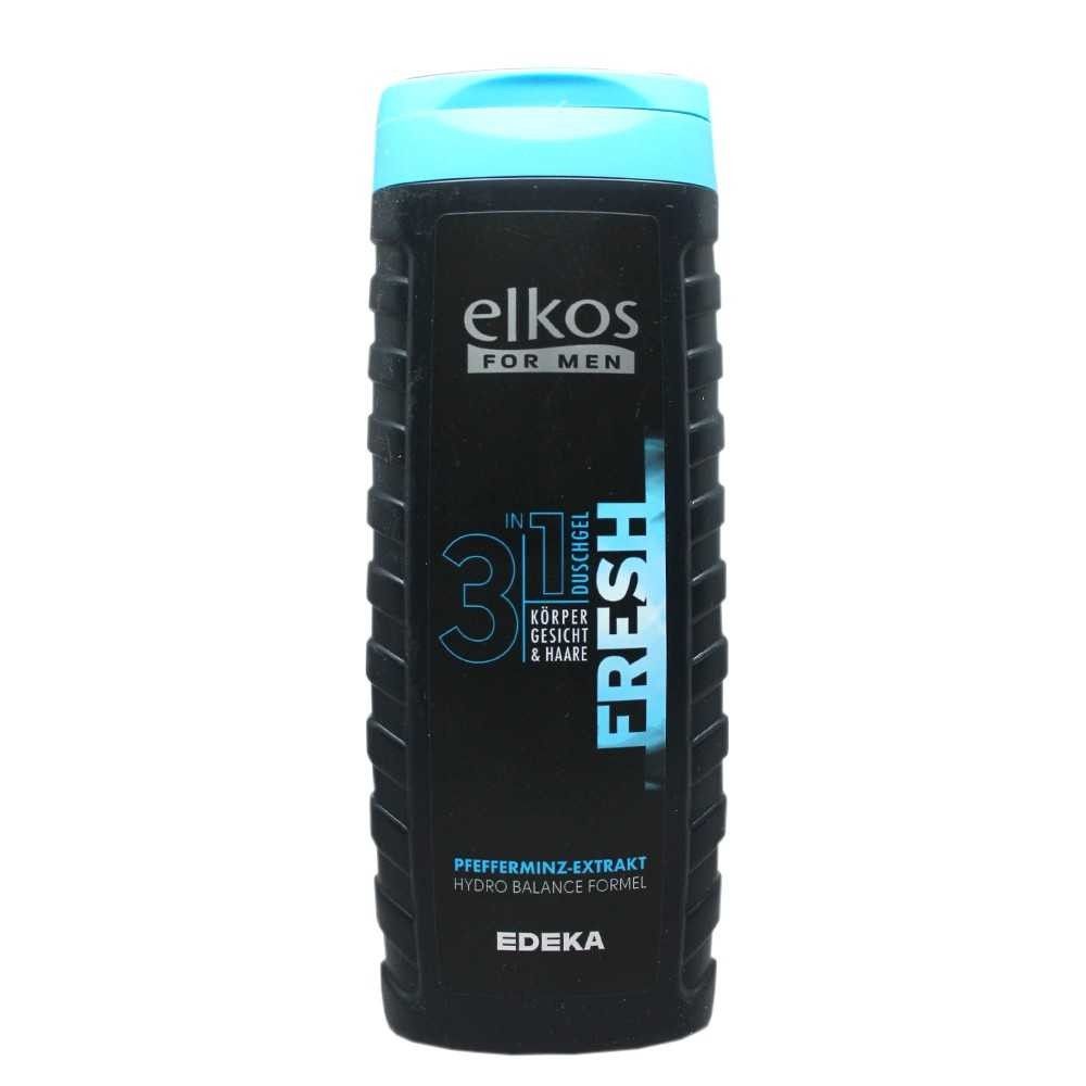 Elkos for Men 3-in-1 Fresh Shower Gel – 300ml