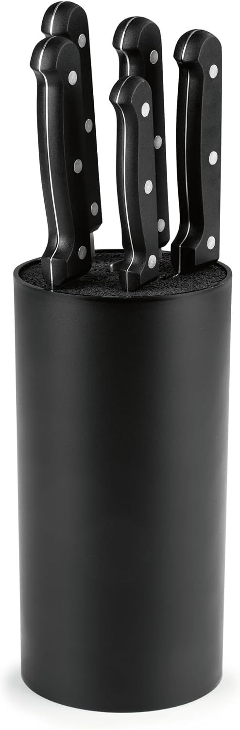 GOURMETmaxx Knife Block 5-Piece Stainless Steel Kitchen Knife