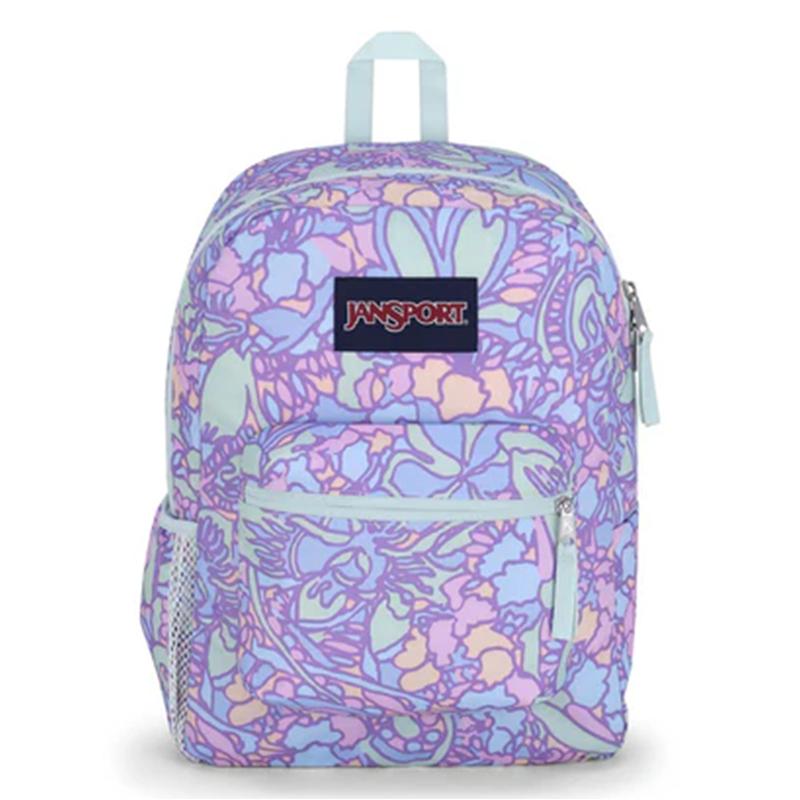 JanSport Cross Town Backpack Fluid Floral