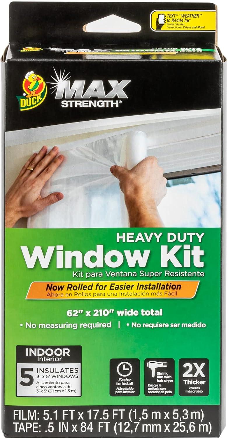 Max strength heavy duty window kit